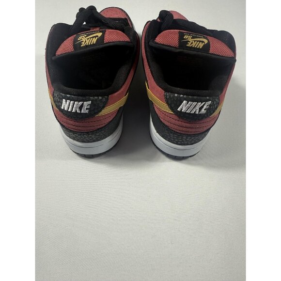 New Nike SB Dunk Low Walk Of Fame Shoes Mens Size 7 Black Red 504750-076 main image 2